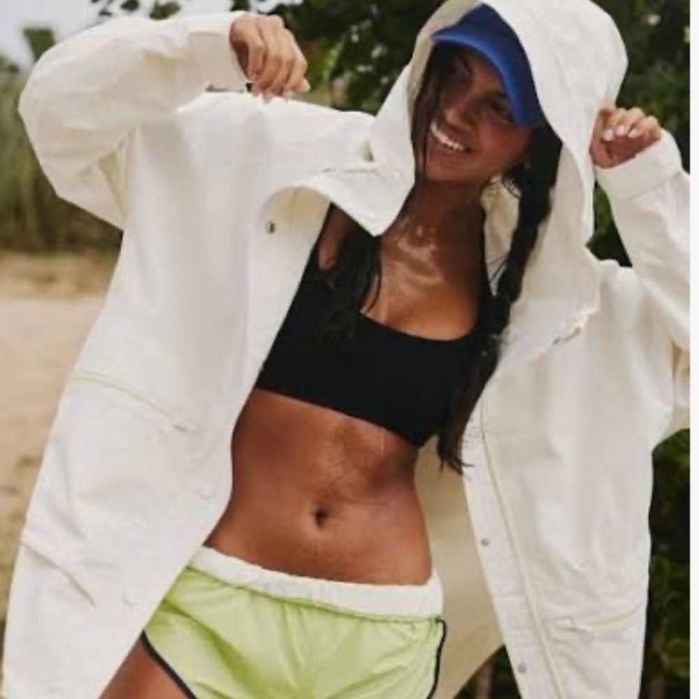 Free People Rain Jacket